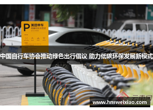 中国自行车协会推动绿色出行倡议 助力低碳环保发展新模式