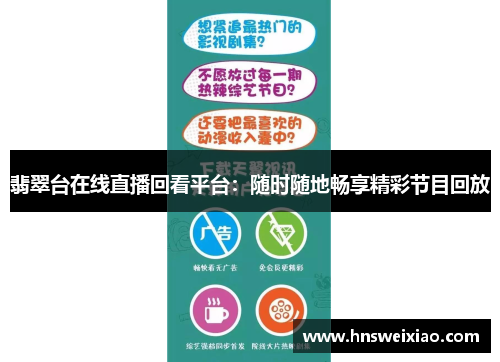 翡翠台在线直播回看平台：随时随地畅享精彩节目回放